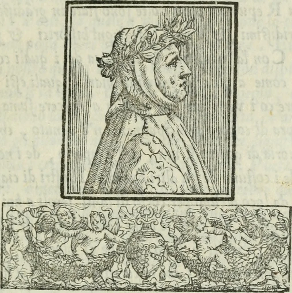 An illustration from I marmi del Doni, academico peregrino, 1552, leaf 268