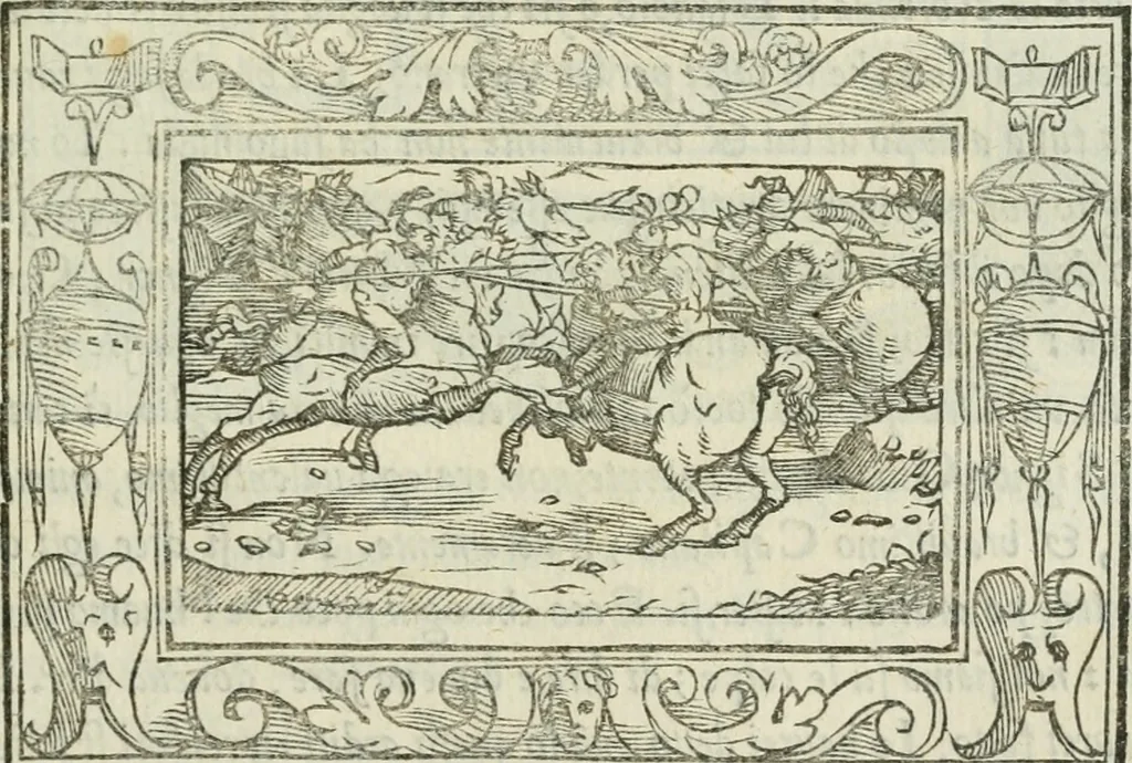 An illustration from I marmi del Doni, academico peregrino, 1552, leaf 286