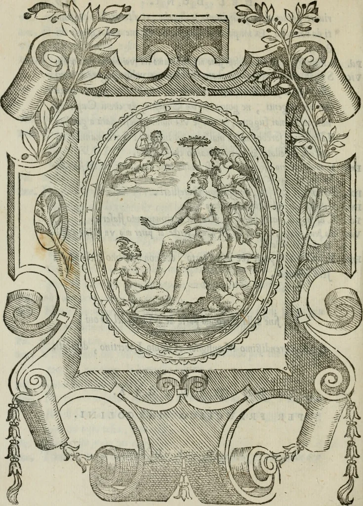 An illustration from I marmi del Doni, academico peregrino, 1552, leaf 291