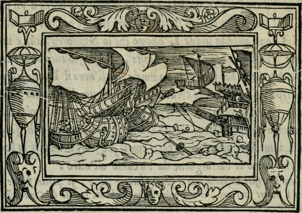 An illustration from I marmi del Doni, academico peregrino, 1552, leaf 333
