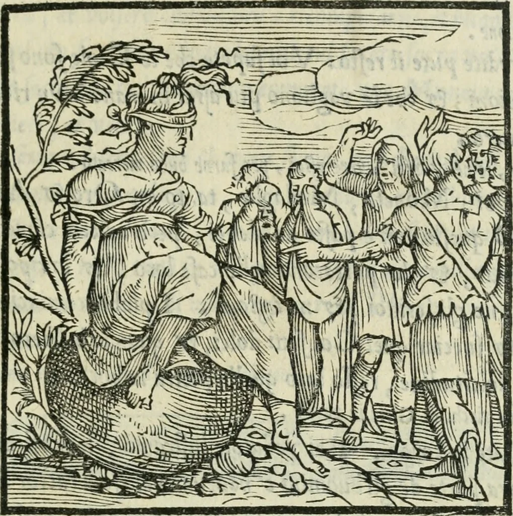 An illustration from I marmi del Doni, academico peregrino, 1552, leaf 336