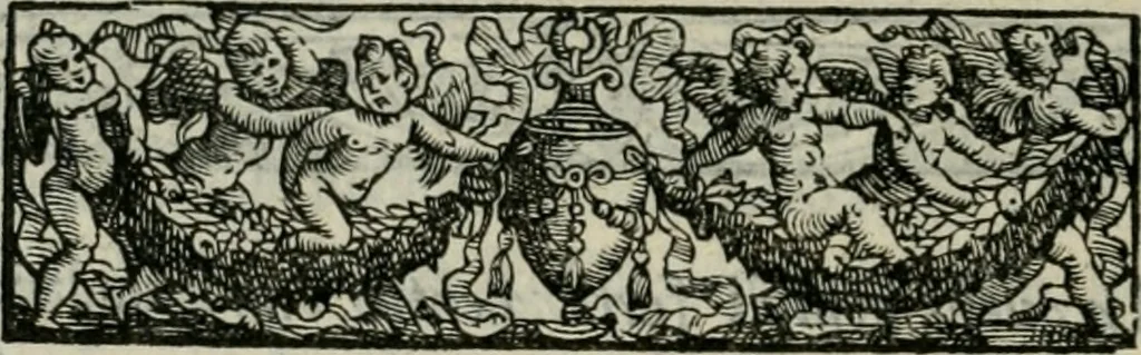 An illustration from I marmi del Doni, academico peregrino, 1552, leaf 339