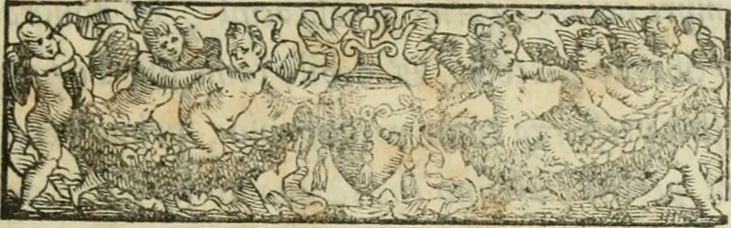 An illustration from I marmi del Doni, academico peregrino, 1552, leaf 462