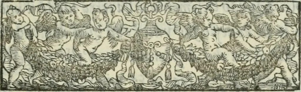 An illustration from I marmi del Doni, academico peregrino, 1552, leaf 490
