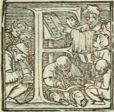 An illustration from I marmi del Doni, academico peregrino, 1552, leaf 50