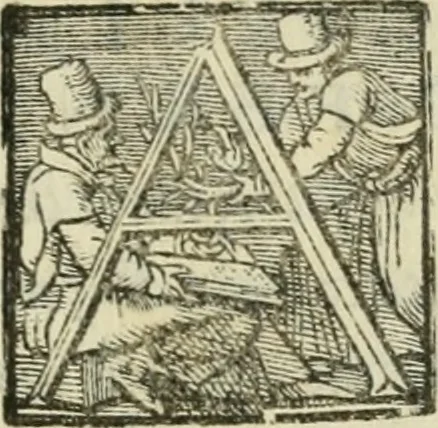 An illustration from I marmi del Doni, academico peregrino, 1552, leaf 550