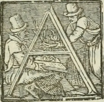 An illustration from I marmi del Doni, academico peregrino, 1552, leaf 64