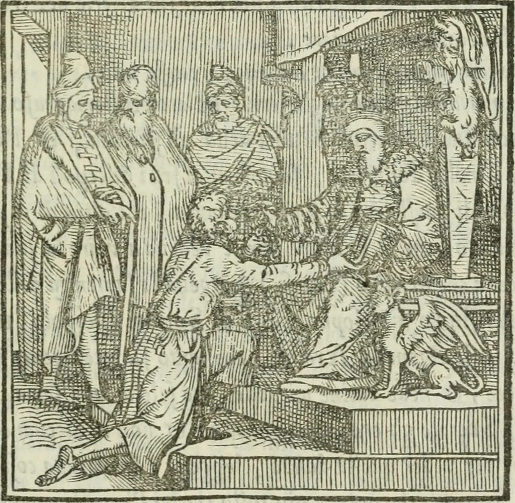 An illustration from I marmi del Doni, academico peregrino, 1552, leaf 94