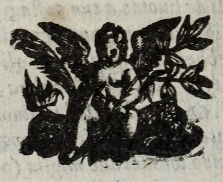An illustration from I marmi del Doni, academico peregrino, cioè, Ragionamenti introdotti a farsi da varie conditioni d'huomini, à luoghi di honesto piacere in Firenze : ripieno di discorsi in varie scienze & discipline ; diviso in quattro libri .., 1609, leaf 254