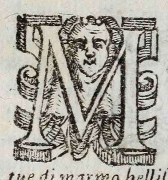 An illustration from I marmi del Doni, academico peregrino, cioè, Ragionamenti introdotti a farsi da varie conditioni d'huomini, à luoghi di honesto piacere in Firenze : ripieno di discorsi in varie scienze & discipline ; diviso in quattro libri .., 1609, leaf 72