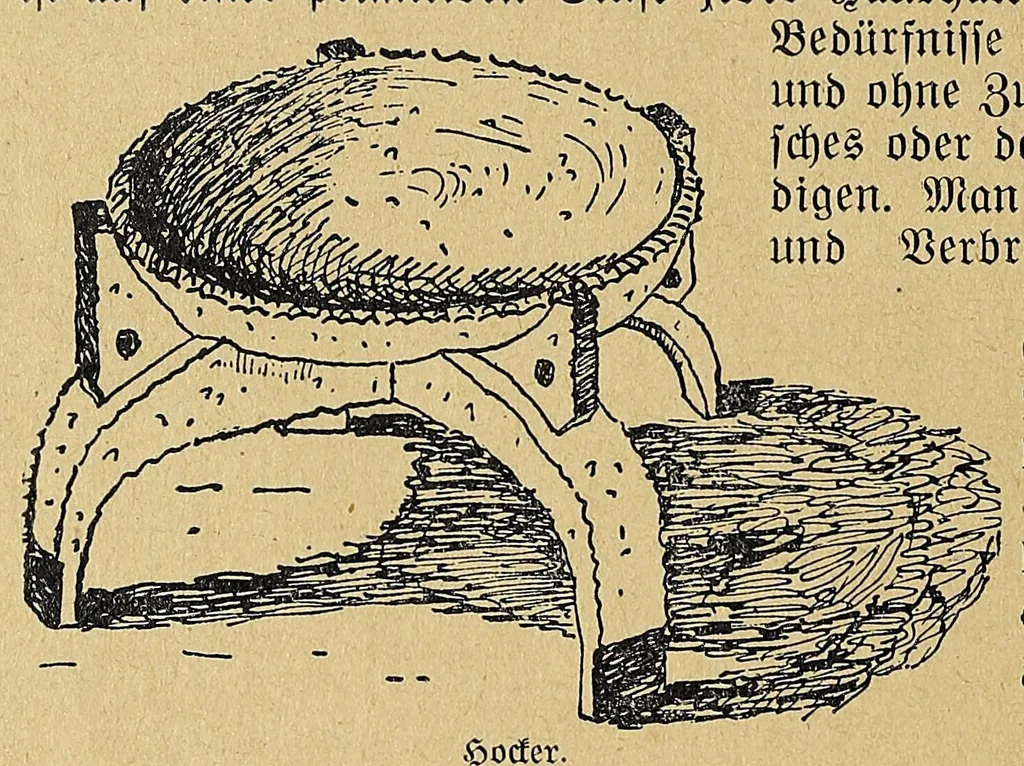 An illustration from Im Banne der Furcht : Sitten und Gebräuche der Wapare in Ostafrika, 1922, leaf 158