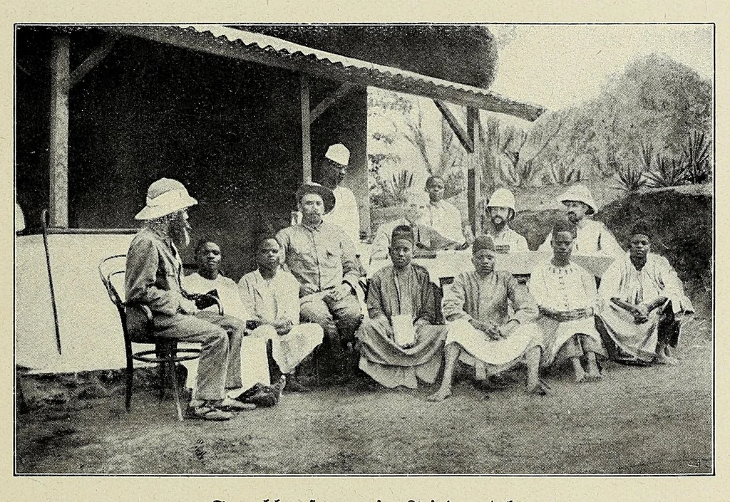 An illustration from Im Banne der Furcht : Sitten und Gebräuche der Wapare in Ostafrika, 1922, leaf 257