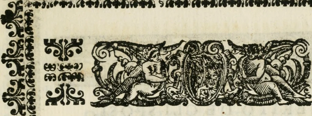 An illustration from Imeneo trionfante nelle reali nozze dell' A. S. di P. P. con la ser.a principes.a di Toscana, 1628, leaf 38