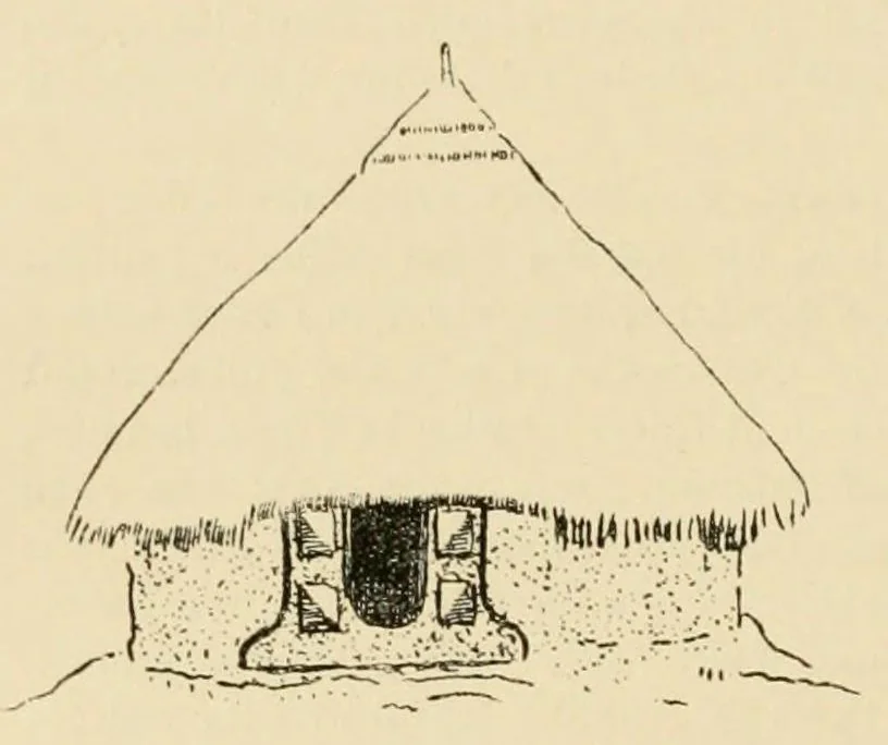 An illustration from Im Hochland von Mittel-Kamerun .., 1914, leaf 182