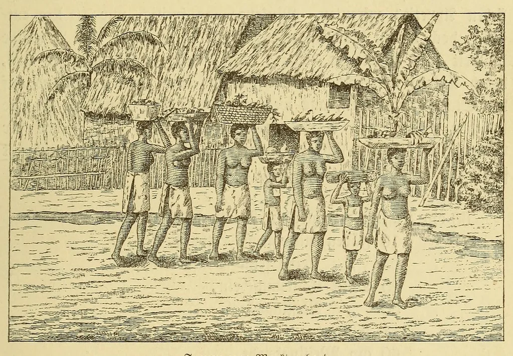 An illustration from Im Innern Afrikas : die Erforschung des Kassai während der Jahre 1883, 1884 und 1885, 1891, leaf 237