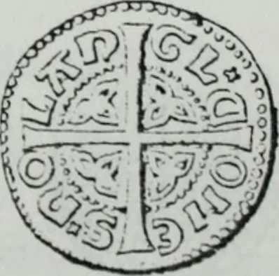 An illustration from Imitations des monnaies au type esterlin frappées en Europe pendante le XIIIe et le XIVe siècle, 1871, leaf 11