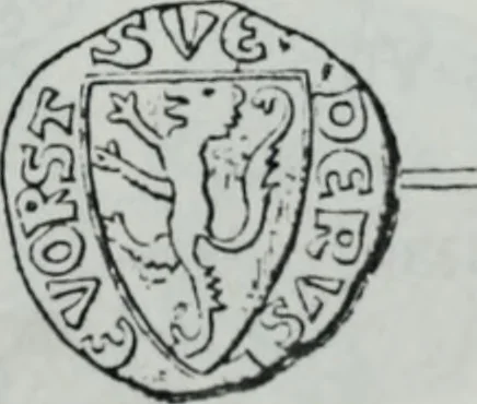 An illustration from Imitations des monnaies au type esterlin frappées en Europe pendante le XIIIe et le XIVe siècle, 1871, leaf 16