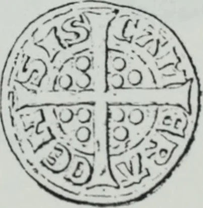 An illustration from Imitations des monnaies au type esterlin frappées en Europe pendante le XIIIe et le XIVe siècle, 1871, leaf 22