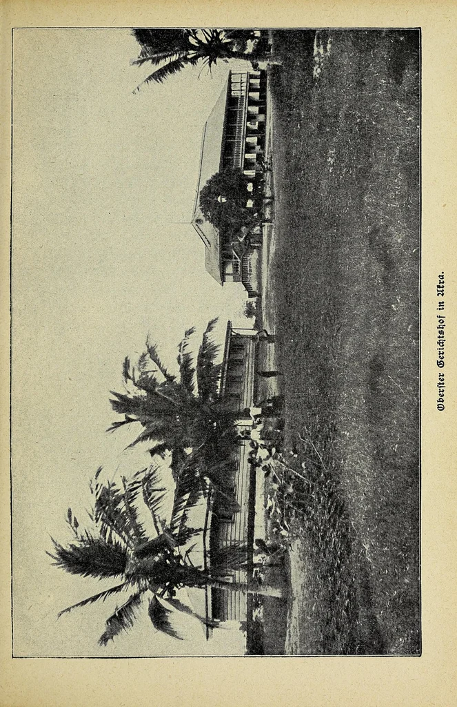 An illustration from Im Lande des Fetisches : ein Lebensbild als Spiegel afrikansichen Volkslebens, 1905, leaf 157