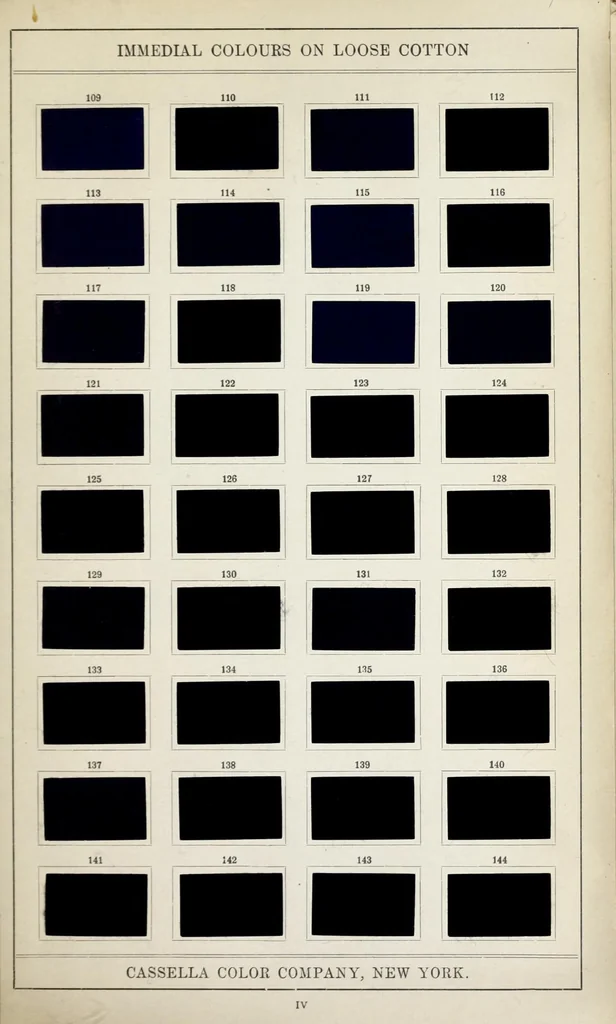 An illustration from Immedial colours on loose cotton, 1900, leaf 15