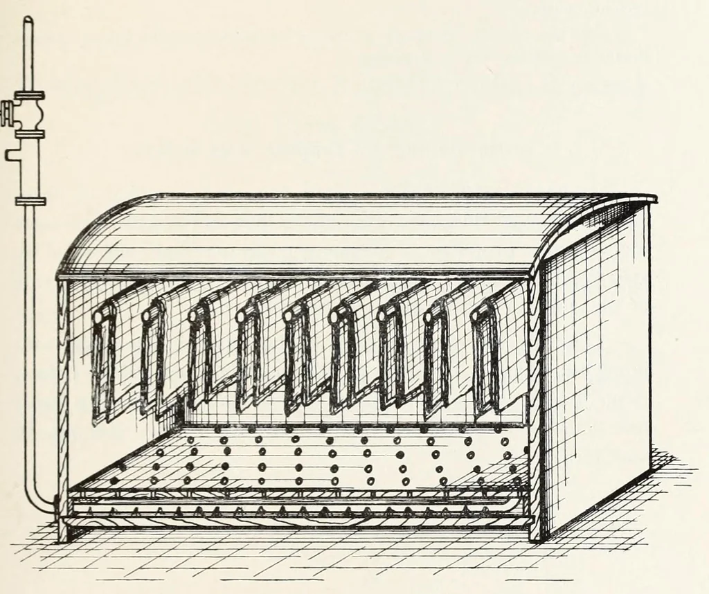 An illustration from The immedial colours and their application on cotton, 1901, leaf 101