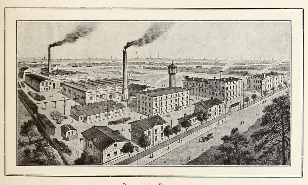 An illustration from The immedial colours and their application on cotton, 1901, leaf 5