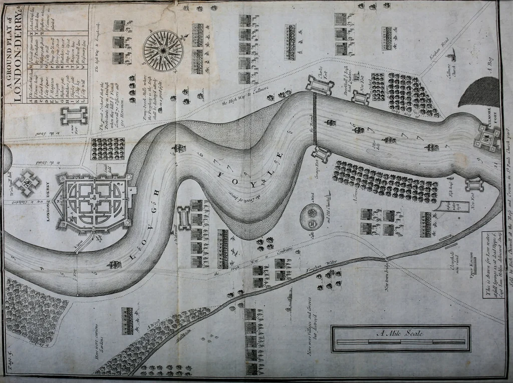 An illustration from An impartial history of the wars of Ireland, with a continuation thereof, 1693, leaf 211