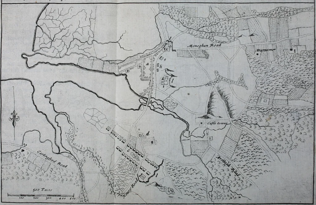 An illustration from An impartial history of the wars of Ireland, with a continuation thereof, 1693, leaf 221