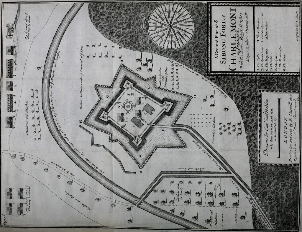 An illustration from An impartial history of the wars of Ireland, with a continuation thereof, 1693, leaf 229