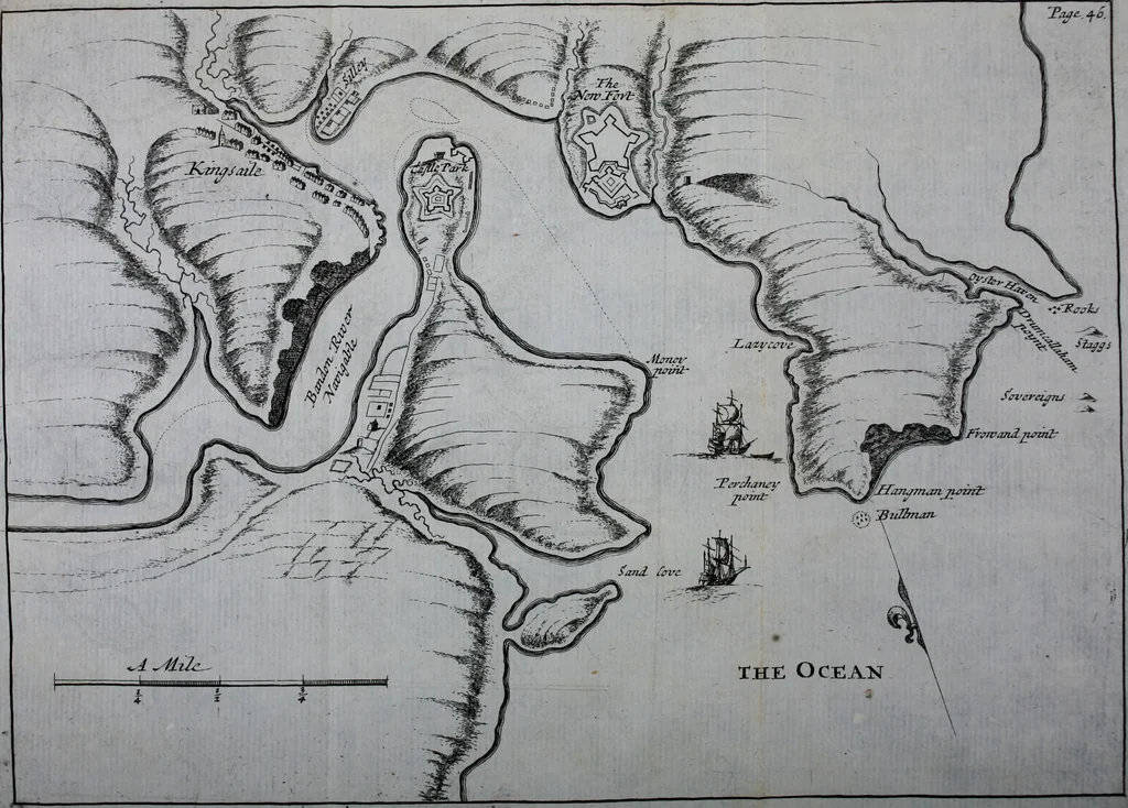 An illustration from An impartial history of the wars of Ireland, with a continuation thereof, 1693, leaf 267