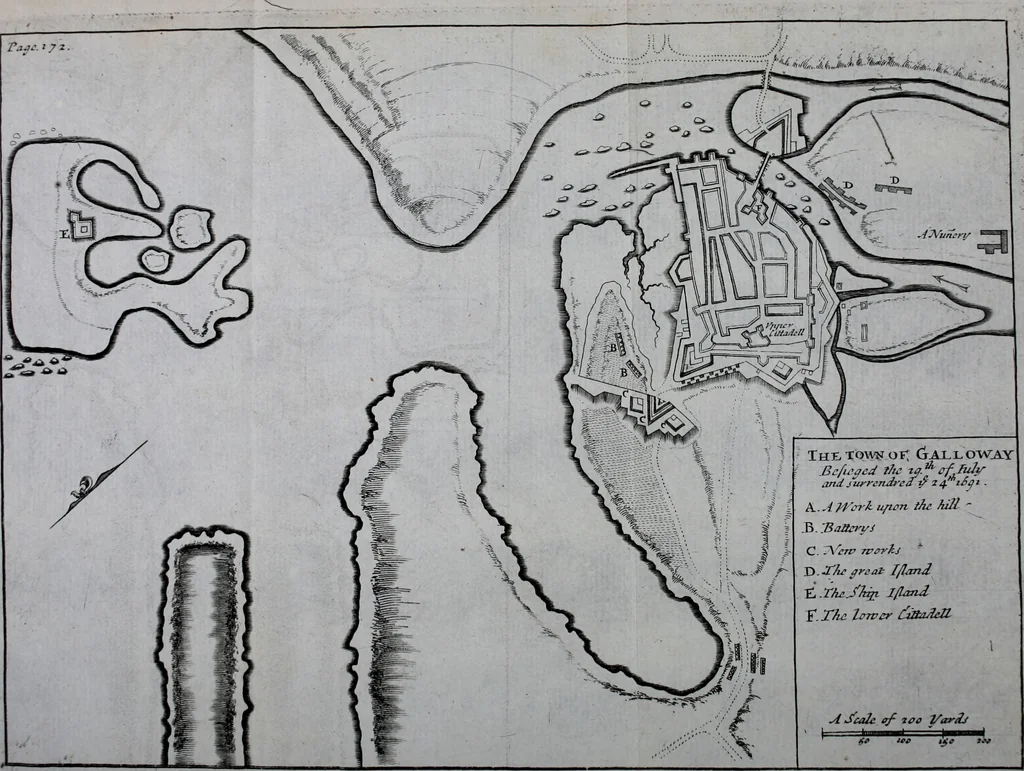 An illustration from An impartial history of the wars of Ireland, with a continuation thereof, 1693, leaf 399