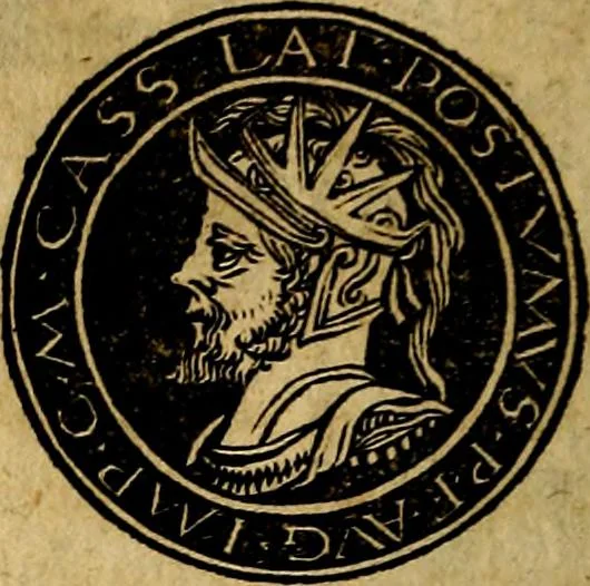 An illustration from Imperatorum et Caesarum vitæ, cum inaginibus ad vivam effigiem expressis. Libellus auctus cum elencho & iconijs consulum ab authore, 1534, leaf 103