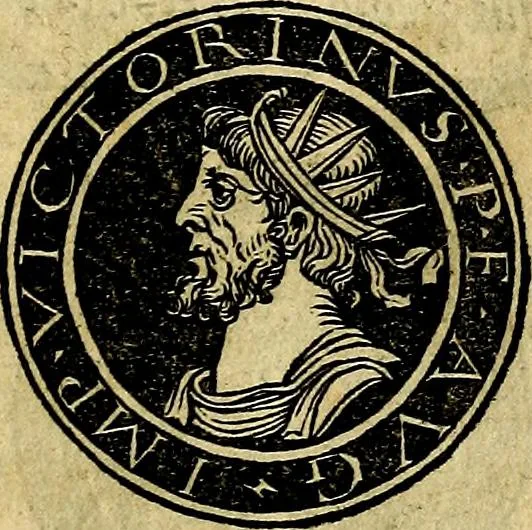 An illustration from Imperatorum et Caesarum vitæ, cum inaginibus ad vivam effigiem expressis. Libellus auctus cum elencho & iconijs consulum ab authore, 1534, leaf 104