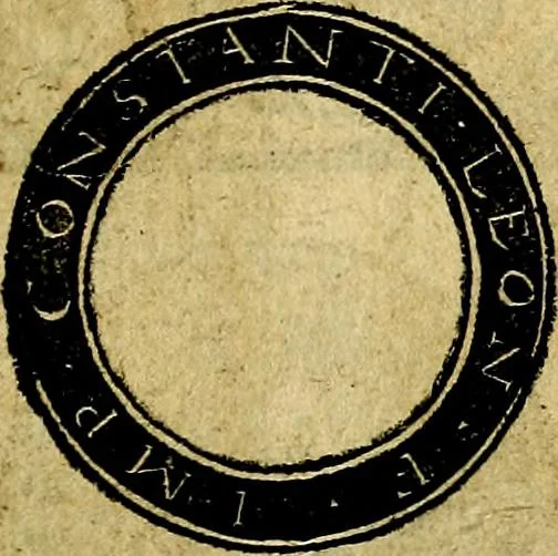 An illustration from Imperatorum et Caesarum vitæ, cum inaginibus ad vivam effigiem expressis. Libellus auctus cum elencho & iconijs consulum ab authore, 1534, leaf 158