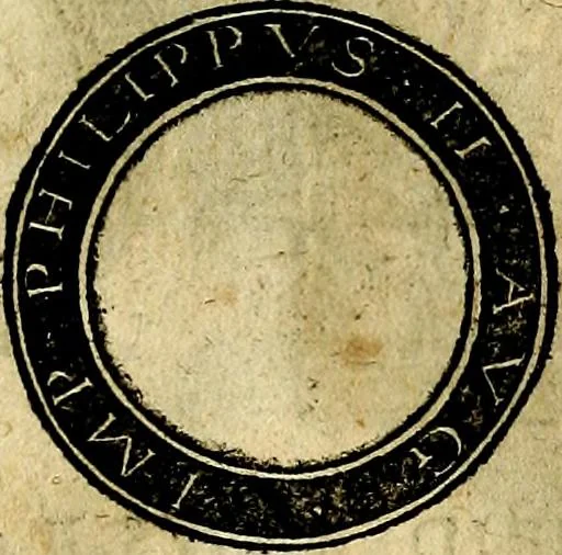 An illustration from Imperatorum et Caesarum vitæ, cum inaginibus ad vivam effigiem expressis. Libellus auctus cum elencho & iconijs consulum ab authore, 1534, leaf 182