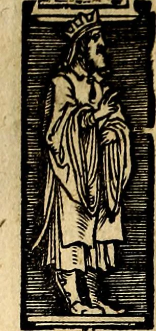 An illustration from Imperatorum et Caesarum vitæ, cum inaginibus ad vivam effigiem expressis. Libellus auctus cum elencho & iconijs consulum ab authore, 1534, leaf 193