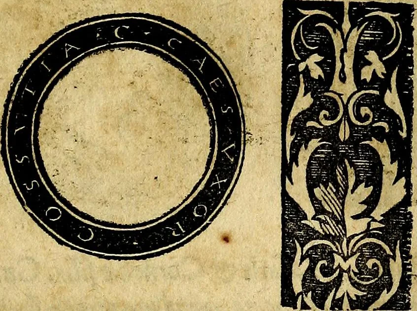 An illustration from Imperatorum et Caesarum vitæ, cum inaginibus ad vivam effigiem expressis. Libellus auctus cum elencho & iconijs consulum ab authore, 1534, leaf 22