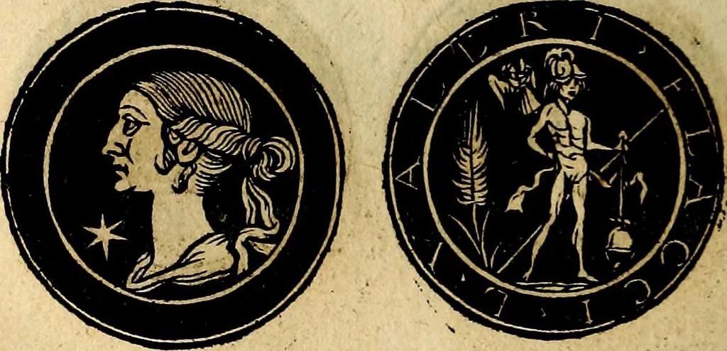 An illustration from Imperatorum et Caesarum vitæ, cum inaginibus ad vivam effigiem expressis. Libellus auctus cum elencho & iconijs consulum ab authore, 1534, leaf 221