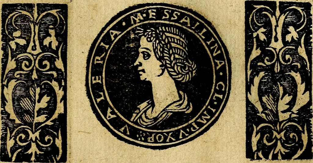 An illustration from Imperatorum et Caesarum vitæ, cum inaginibus ad vivam effigiem expressis. Libellus auctus cum elencho & iconijs consulum ab authore, 1534, leaf 42