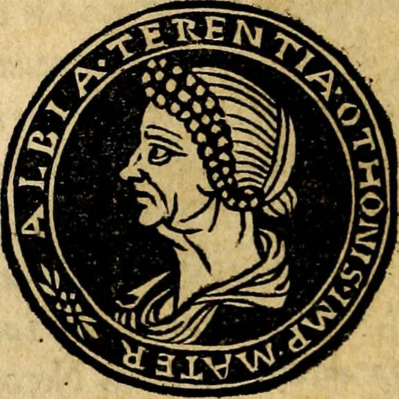 An illustration from Imperatorum et Caesarum vitæ, cum inaginibus ad vivam effigiem expressis. Libellus auctus cum elencho & iconijs consulum ab authore, 1534, leaf 53