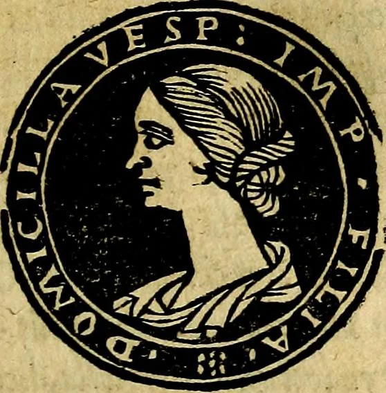 An illustration from Imperatorum et Caesarum vitæ, cum inaginibus ad vivam effigiem expressis. Libellus auctus cum elencho & iconijs consulum ab authore, 1534, leaf 60
