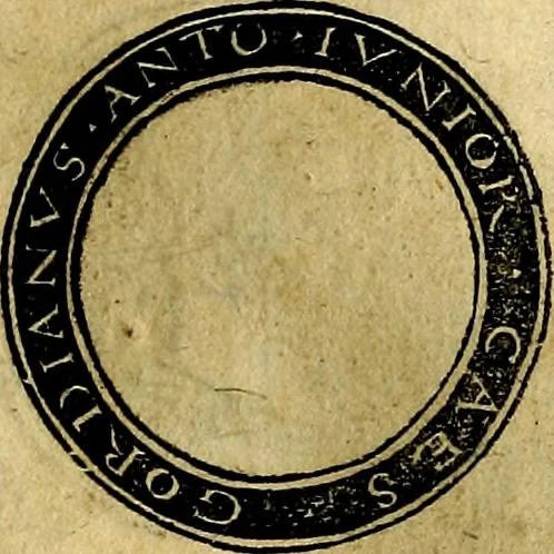 An illustration from Imperatorum et Caesarum vitæ, cum inaginibus ad vivam effigiem expressis. Libellus auctus cum elencho & iconijs consulum ab authore, 1534, leaf 92