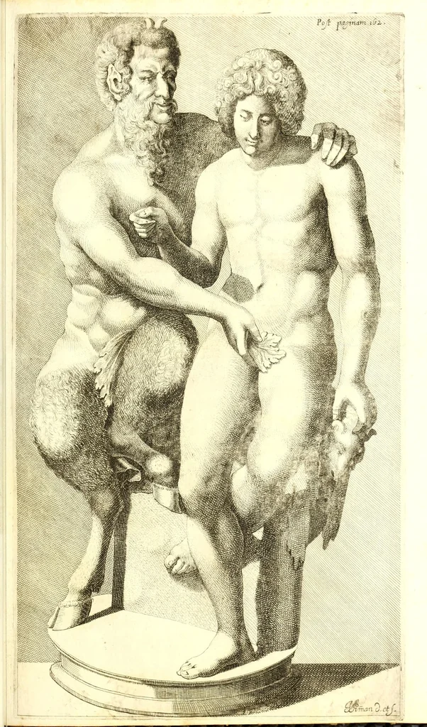 An illustration from Imperatorum romanorum numismata ex aere, mediae et minimae formae: descripta & enarrata, 1671, leaf 213