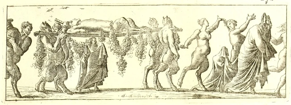 An illustration from Imperatorum romanorum numismata ex aere, mediae et minimae formae: descripta & enarrata, 1671, leaf 331