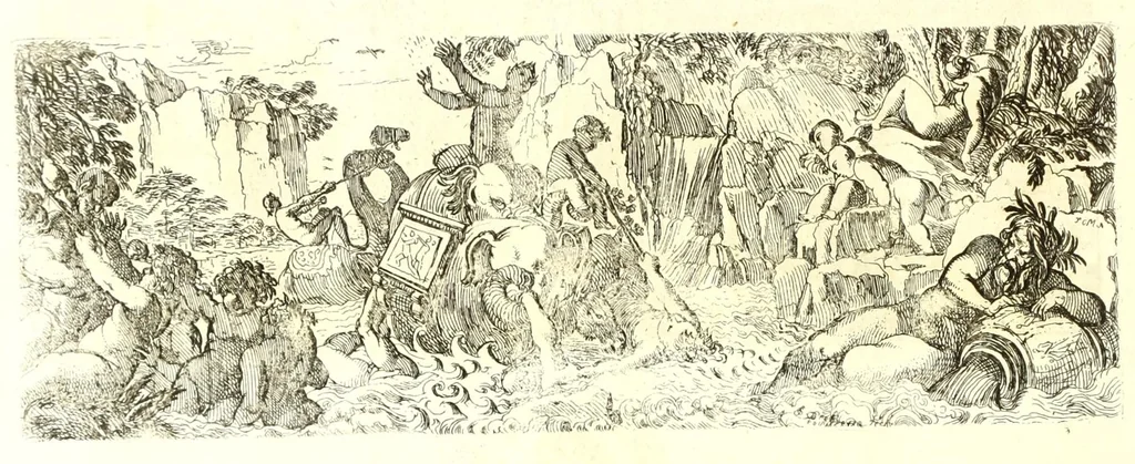 An illustration from Imperatorum romanorum numismata ex aere, mediae et minimae formae: descripta & enarrata, 1671, leaf 510