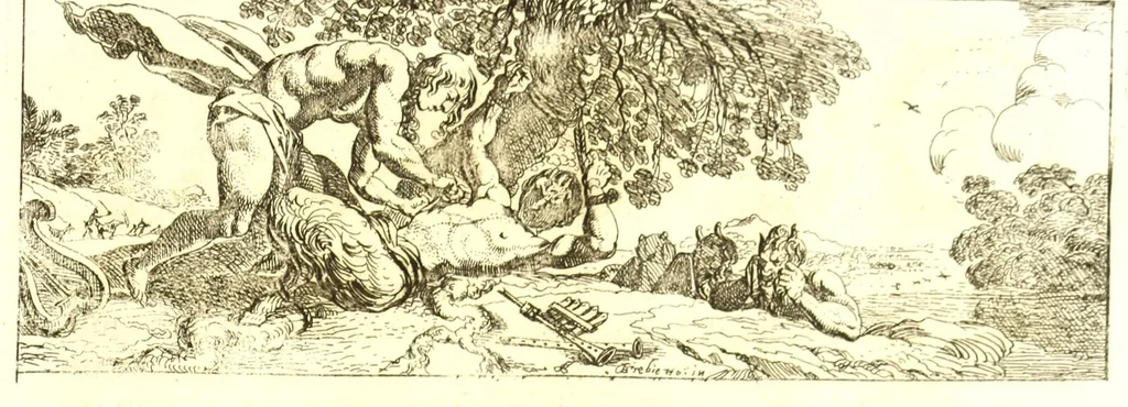 An illustration from Imperatorum romanorum numismata ex aere, mediae et minimae formae: descripta & enarrata, 1671, leaf 527