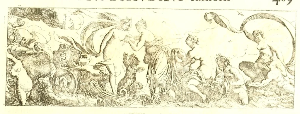 An illustration from Imperatorum romanorum numismata ex aere, mediae et minimae formae: descripta & enarrata, 1671, leaf 533