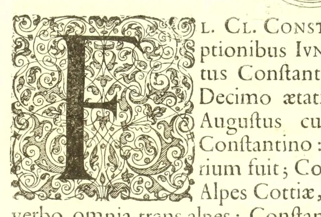An illustration from Imperatorum romanorum numismata ex aere, mediae et minimae formae: descripta & enarrata, 1671, leaf 533