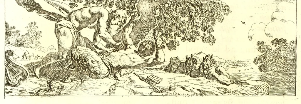 An illustration from Imperatorum romanorum numismata ex aere, mediae et minimae formae: descripta & enarrata, 1671, leaf 544