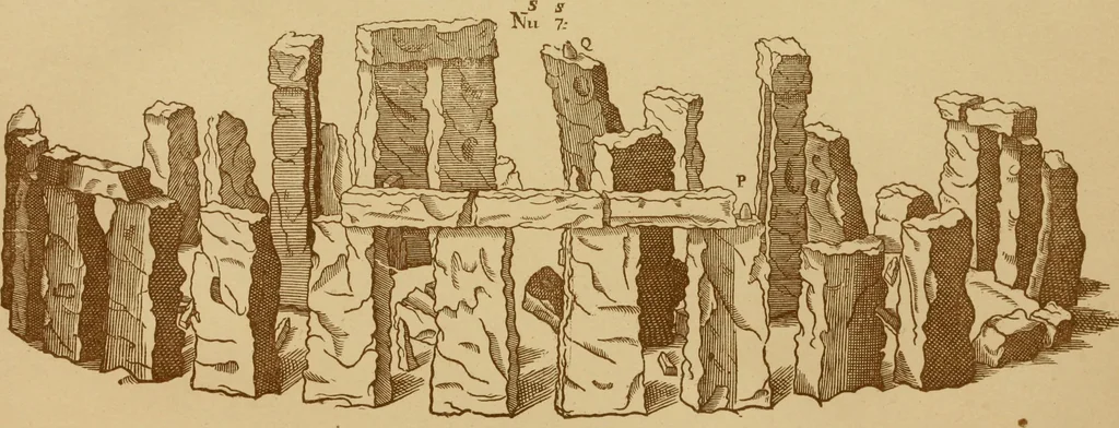 An illustration from The imperial island; England's chronicle in stone;, 1886, leaf 29